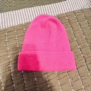 J. Crew Vibrant Pink Women's Beanie